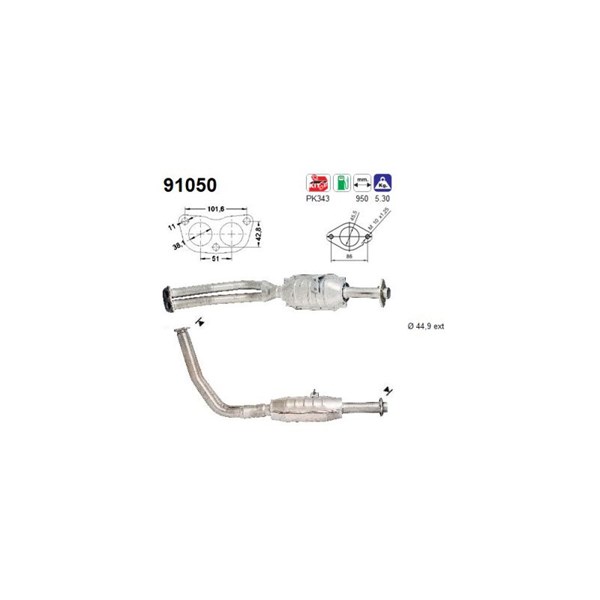 Katalysator As 91050 AS
