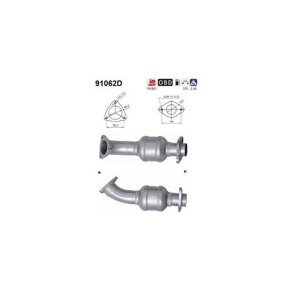 Katalysator, Fram As 91062D AS