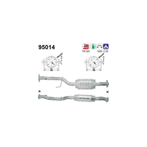 Katalysator As 95014 AS