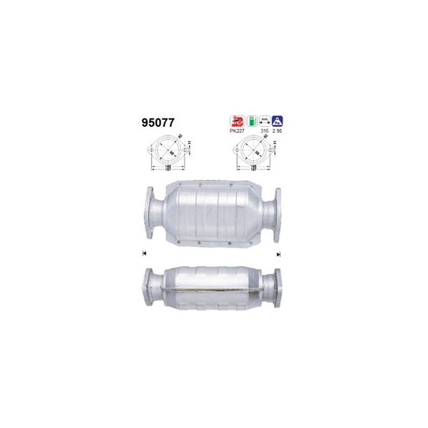 Katalysator As 95077 AS