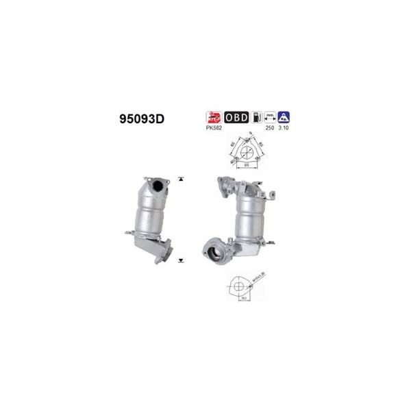 Katalysator, Fram As 95093D AS