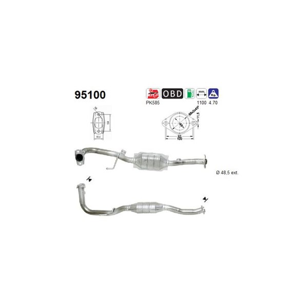 Katalysator As 95100 AS