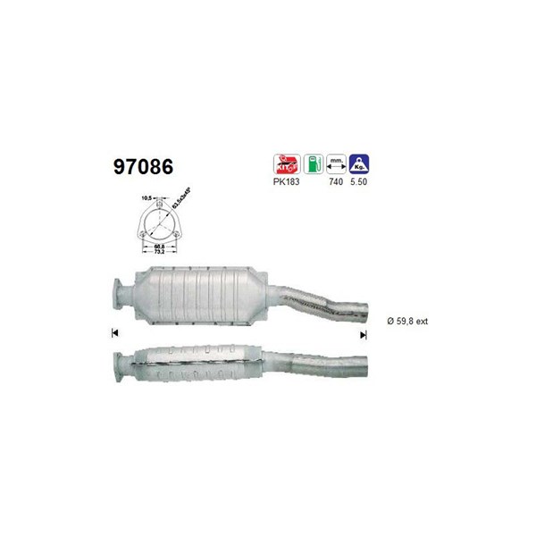 Katalysator As 97086 AS