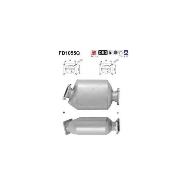 Dieselpartikelfilter As FD1055Q AS