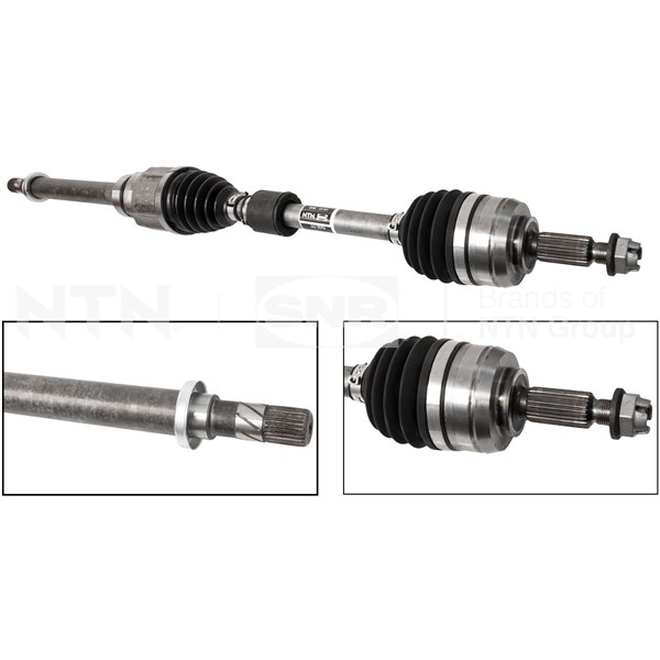 Drivaxel, Framaxel, Höger Snr DK55.272 SNR