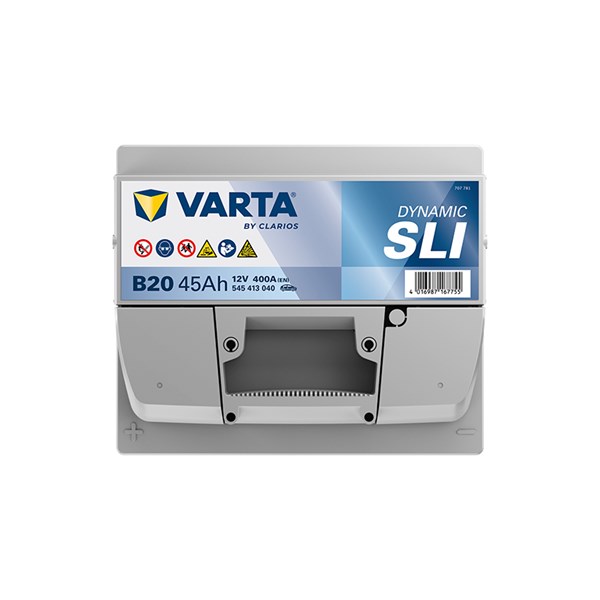 STARTBATTERI VARTA DYN SLI B20 12V 45AH 400A 12V VARTA VARTA