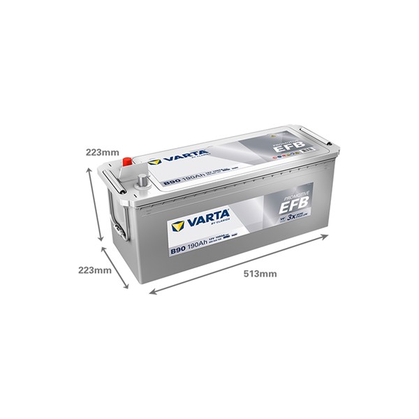 Lastbilsbatteri 12V VARTA VARTA