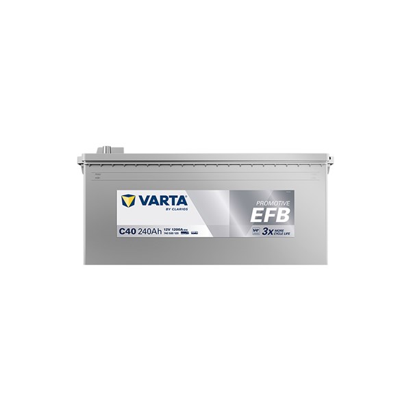 STARTBATTERI VARTA ProMotive EFB C40 12V 240AH 1200A 12V VARTA VARTA