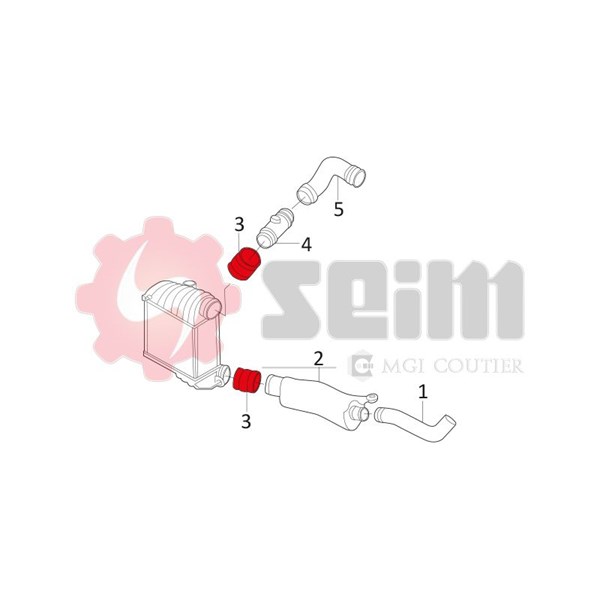 Laddluftslang Seim 981021 SEIM