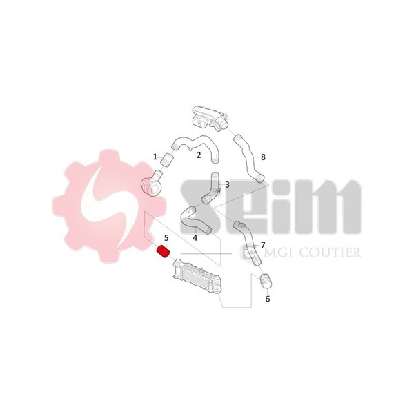 Laddluftslang Seim 981021 SEIM