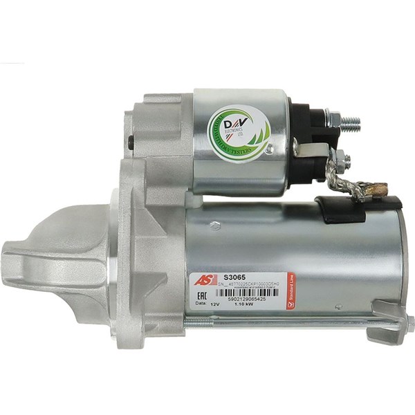 Startmotor 12V As-pl gul S3065 AS-PL Startmotor 12V As-pl gul S3065 AS-PL