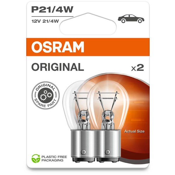 Glödlampa, bromsljus, bakljus 12V Osram 7225-2BL OSRAM