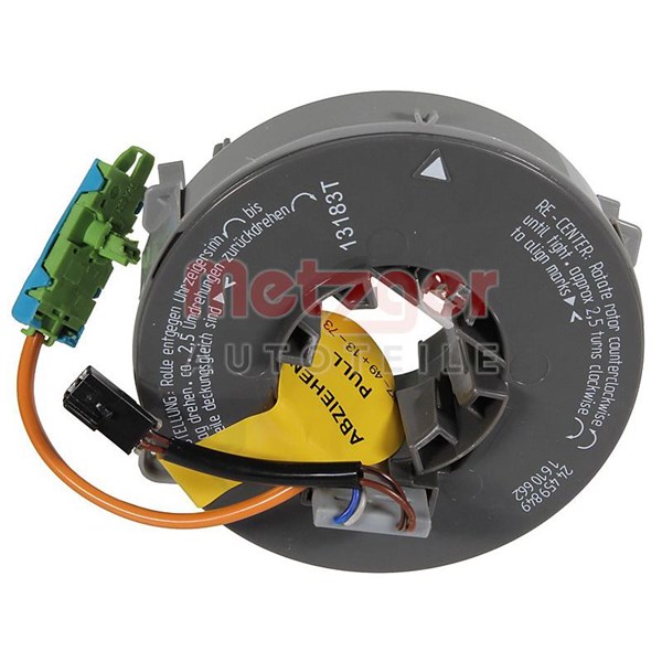 Klockfjäder, airbag