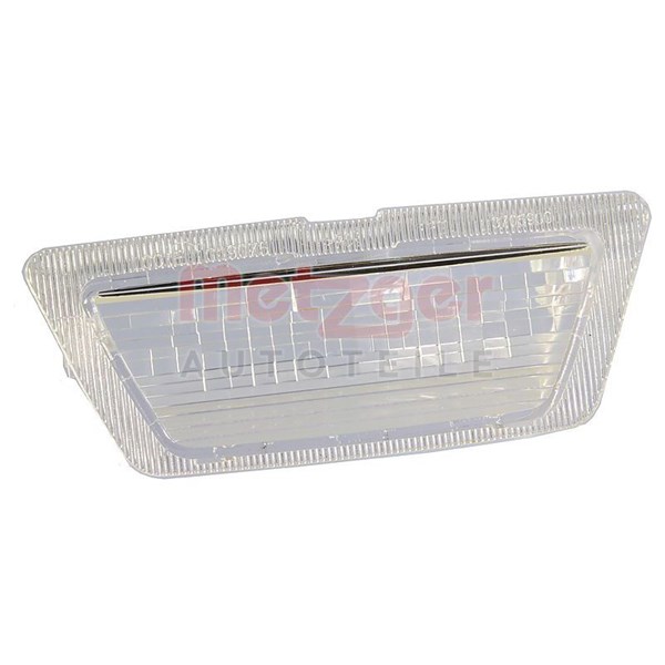 Ljusglas, registreringsskyltsbelysning, Mitt