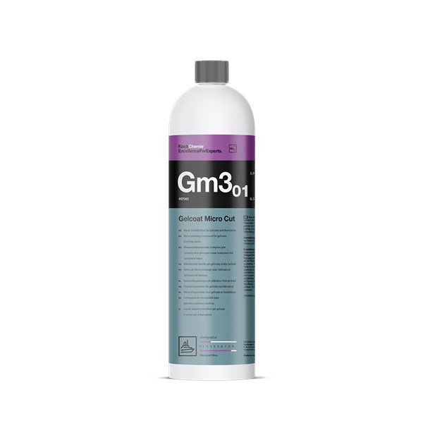 Båtpolermedel GM3.01 Gelcoat Micro Cut, 1 Liter KOCH-CHEMIE Koch-Chemie