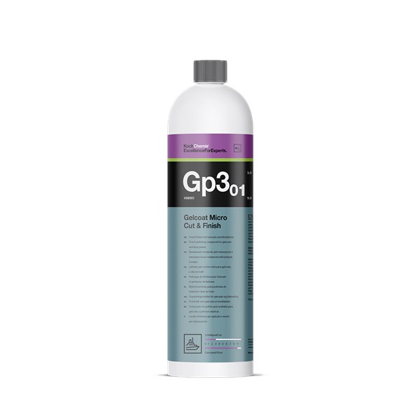 Båtpolermedel & Vax Gp3.01 Gelcoat Micro Cut & Finish, 1 L KOCH-C Koch-Chemie