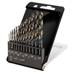 Metallborr set 13st 1.5 - 6.5mm GRAPHITE GRAPHITE