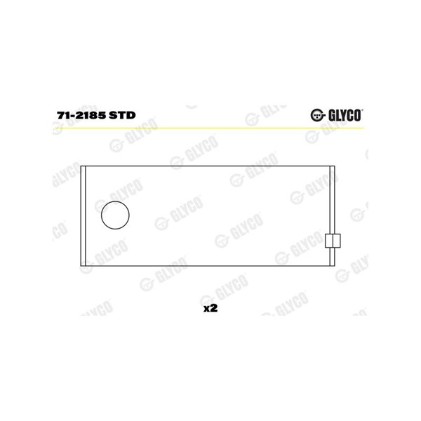 Vevstakslager GLYCO GLYCO