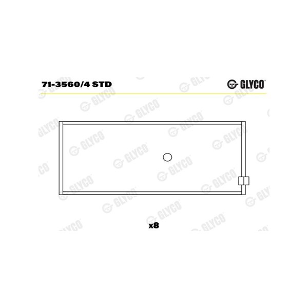 Vevstakslager GLYCO GLYCO