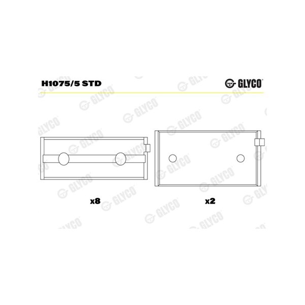 Vevlager GLYCO GLYCO