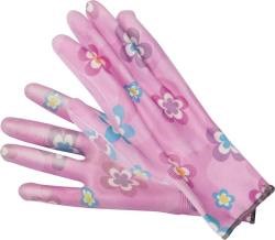 Trädgårdshandskar Blommor - Ljusrosa, Storlek 10 FLO Flo
