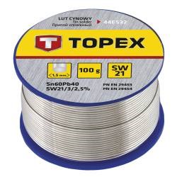 Lödtenn Ø 1,5 mm, 100 g SW 21 TOPEX TOPEX