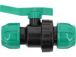 Kulventil 25 x 25 mm PP FLO Flo