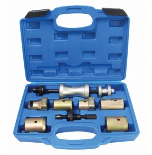 8-delat avdragarset för vindrutetorkararm med glidhammare