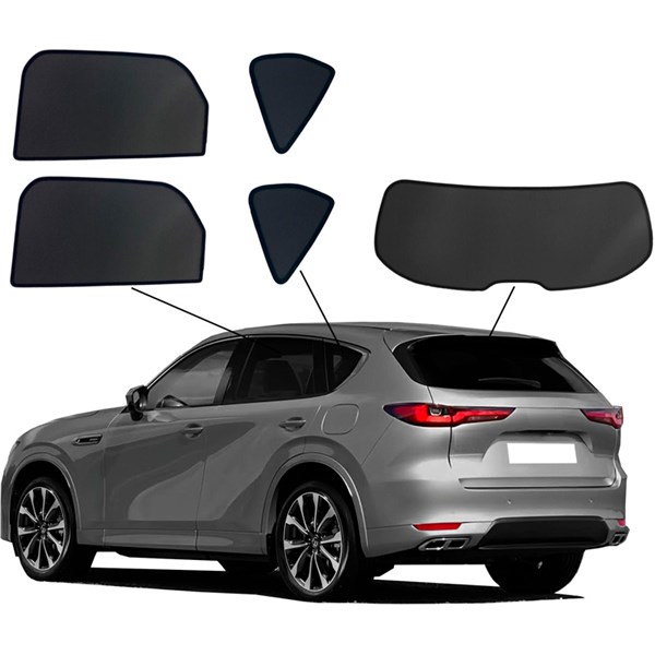 Solskydd Mazda CX-60 (KH), Bak SUNCLIP SunClip