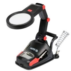 Lödstativ med LED lampa YATO Yato