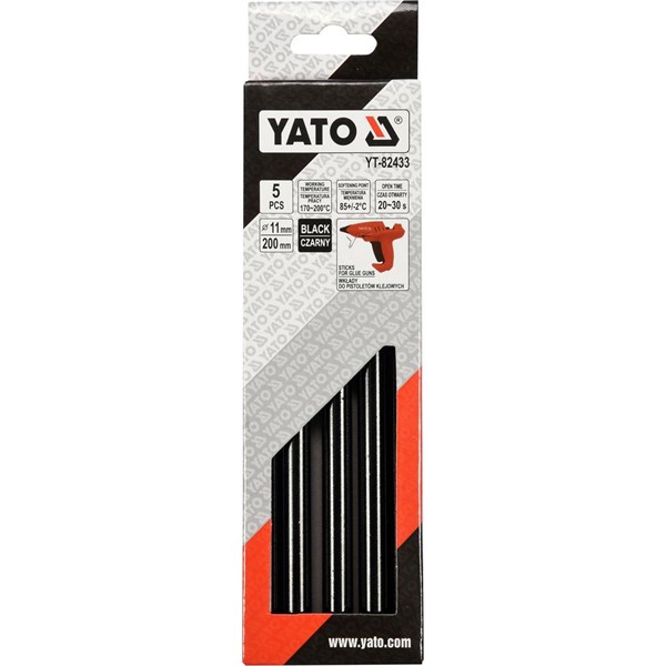 Limstavar 5st Svart YATO Yato