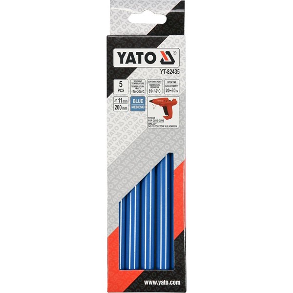 Limstavar 5st Blå YATO Yato