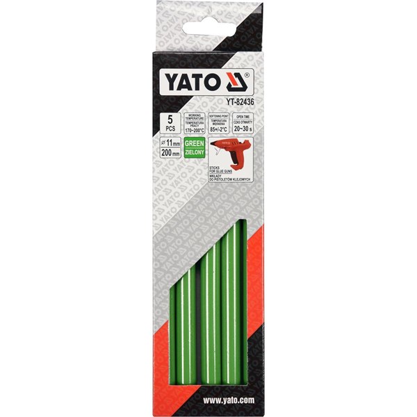 Limstavar 5st Gröna YATO Yato