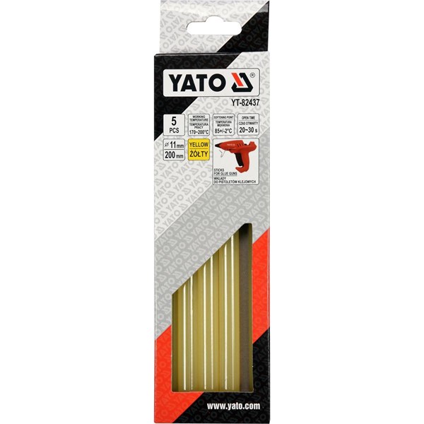 Limstavar 5st Gula YATO Yato