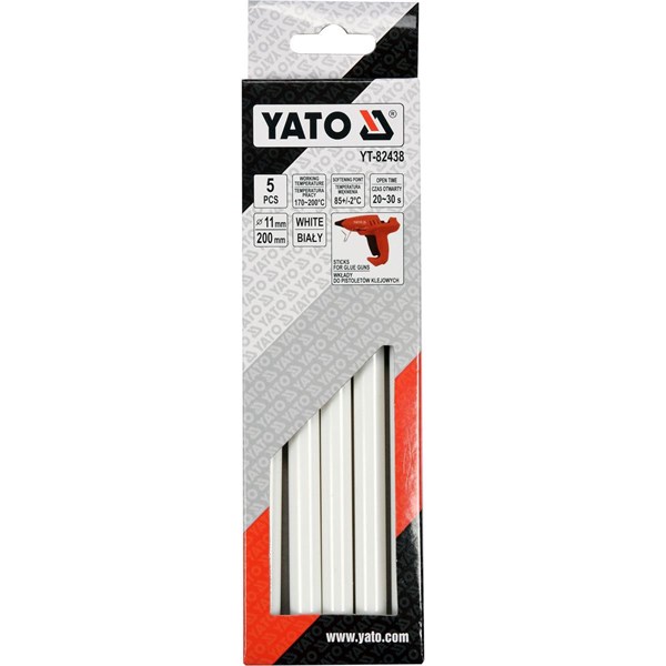 Limstavar 5st Vita YATO Yato