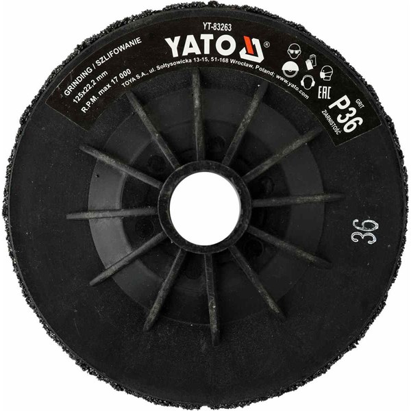 Slipskiva Universal M14 125Mm P36 YATO Yato