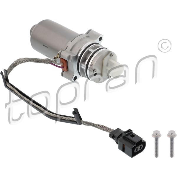 Pump, lamellkoppling-allhjulsdrift, Bakaxel