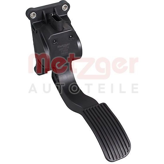 Sensor, gaspedalposition, Fotutrymme