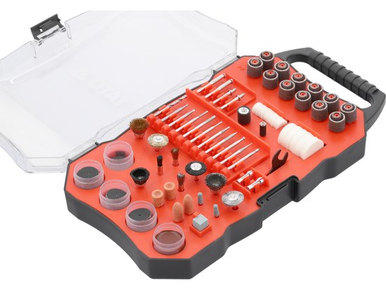 Tillbehörssats för minislip, 201 delar YATO Yato