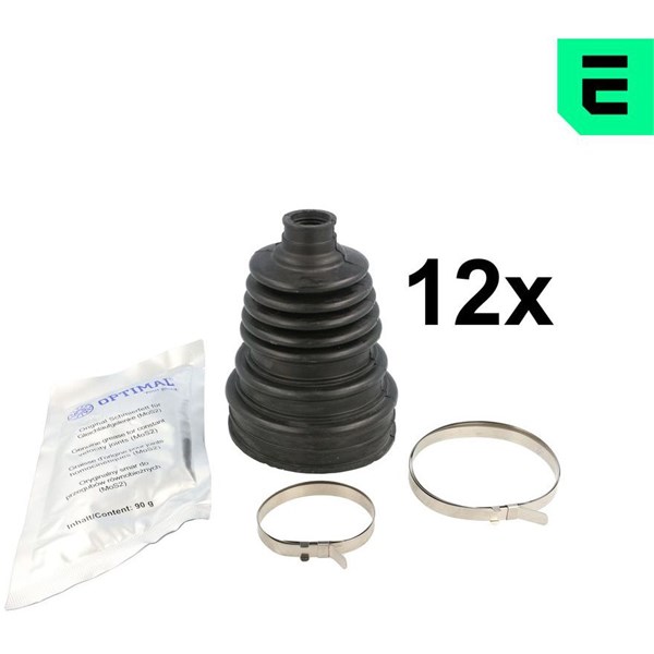 Dammskydd, drivaxel, Framaxel