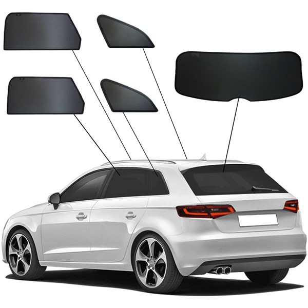 Solskydd Audi A3 (8V) Sportback, Bak SUNCLIP SunClip