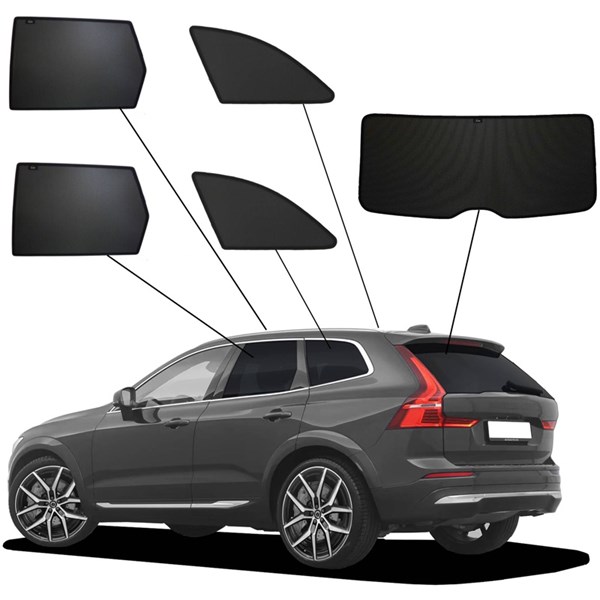 Solskydd Volvo XC60 II, Bak SUNCLIP SunClip