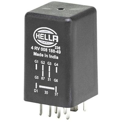 Kontrollenhet, glödstiftsystem 12V HELLA HELLA