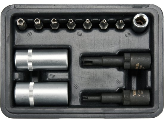 Konditioneringsverktygssats 12 delar 1/4" YATO Yato