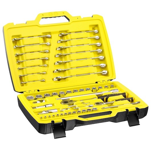 Hylsnyckelsats FATMAX 1/4" + 1/2", 49 delar STANLEY Stanley