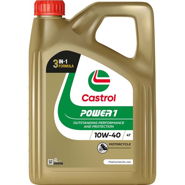 Motorolja Castrol POWER1 4T 10W-40 4L CASTROL CASTROL