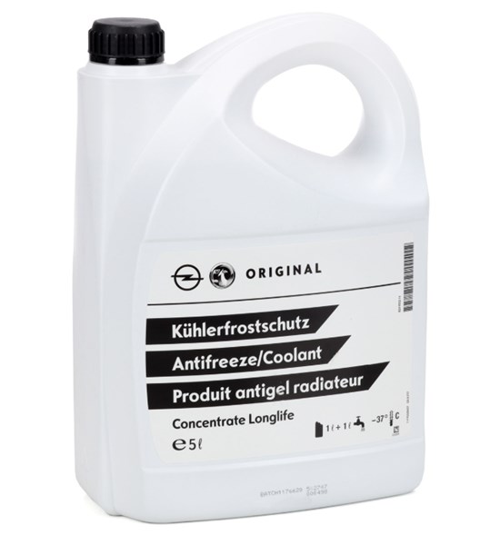 Opel Original Glykol DEX-COOL Longlife Green/Blue 5L ORIGINAL Original