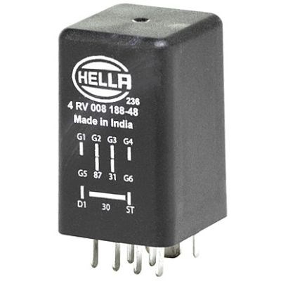 Kontrollenhet, glödstiftsystem 12V HELLA HELLA