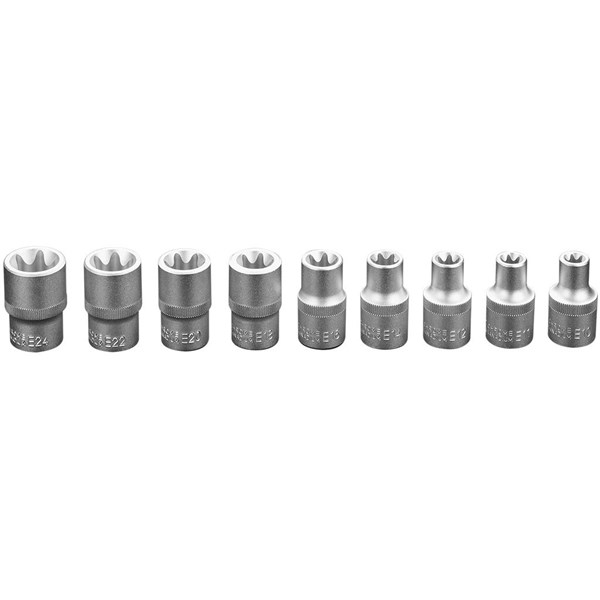 Torxhylsats 1/2" 9 delar NEO Neo
