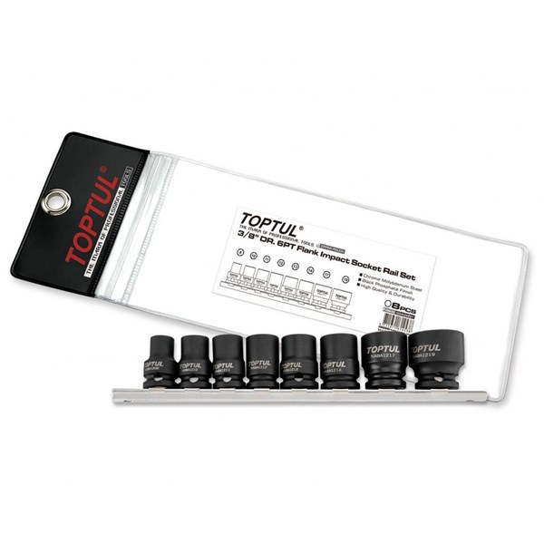 Krafthylsats 6-kant TOPTUL Toptul